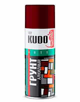 KUDO KU-2002 Грунт алкидный универсальный красно-коричневый 520мл 1/12шт